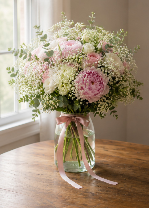 baby's breath bouquet 1