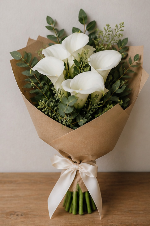Calla lily bouquet 1