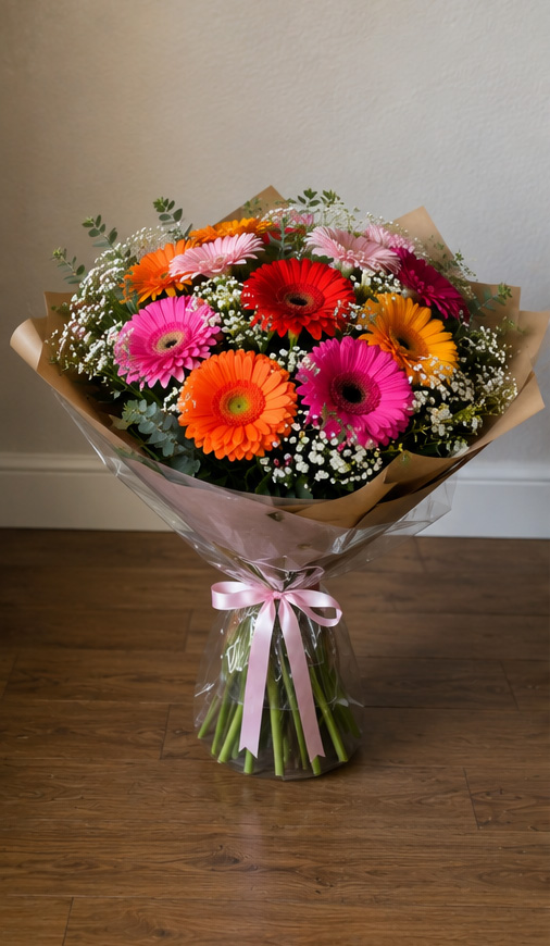 Gerbera daisy bouquet 1