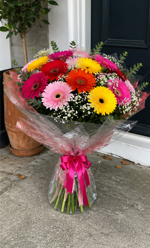 Gerbera daisy bouquet 2