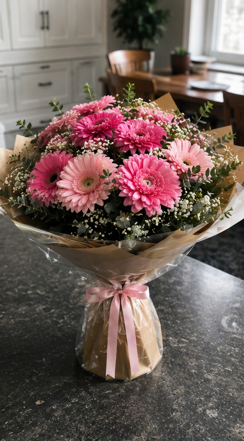 Gerbera daisy bouquet 3