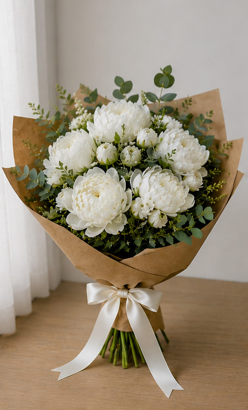 Peony bouquet 1
